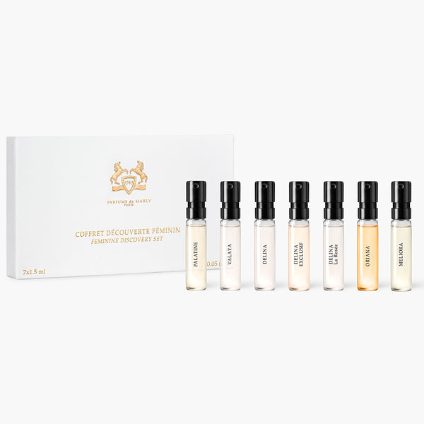 香水(女性用) Parfums de Marly Feminine Discovery Set Feminine Discovery Set (7x1.5ml) - Parfums de Marly Official