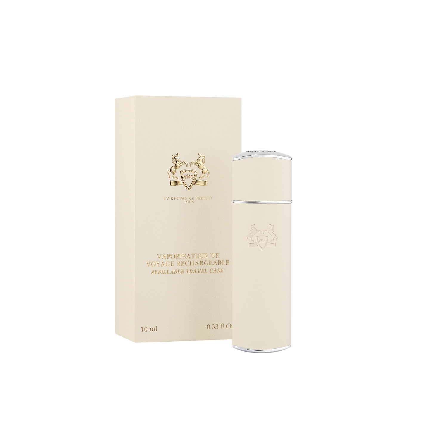 BEIGE TRAVEL CASE